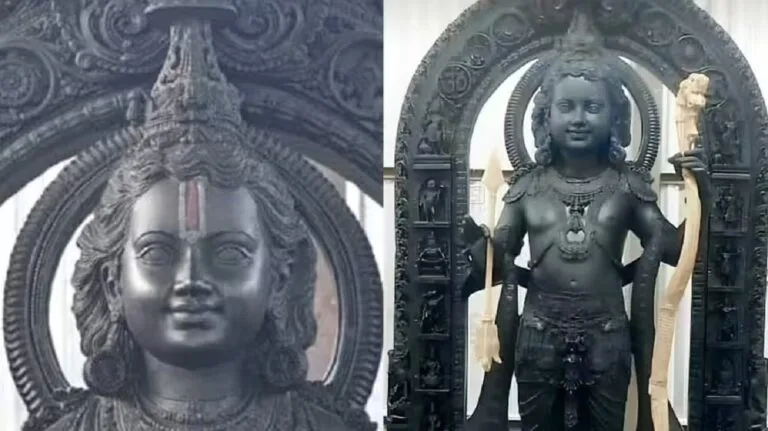 First Pictures of Lord Ram Idol