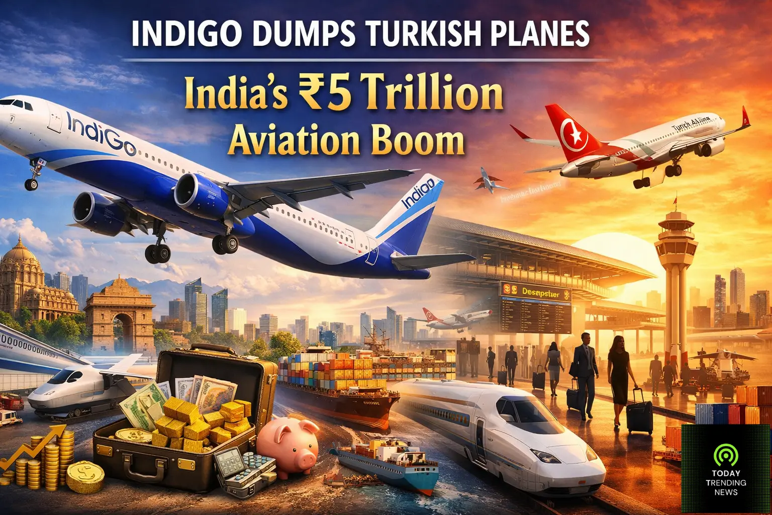 IndiGo Dumps Turkish Planes