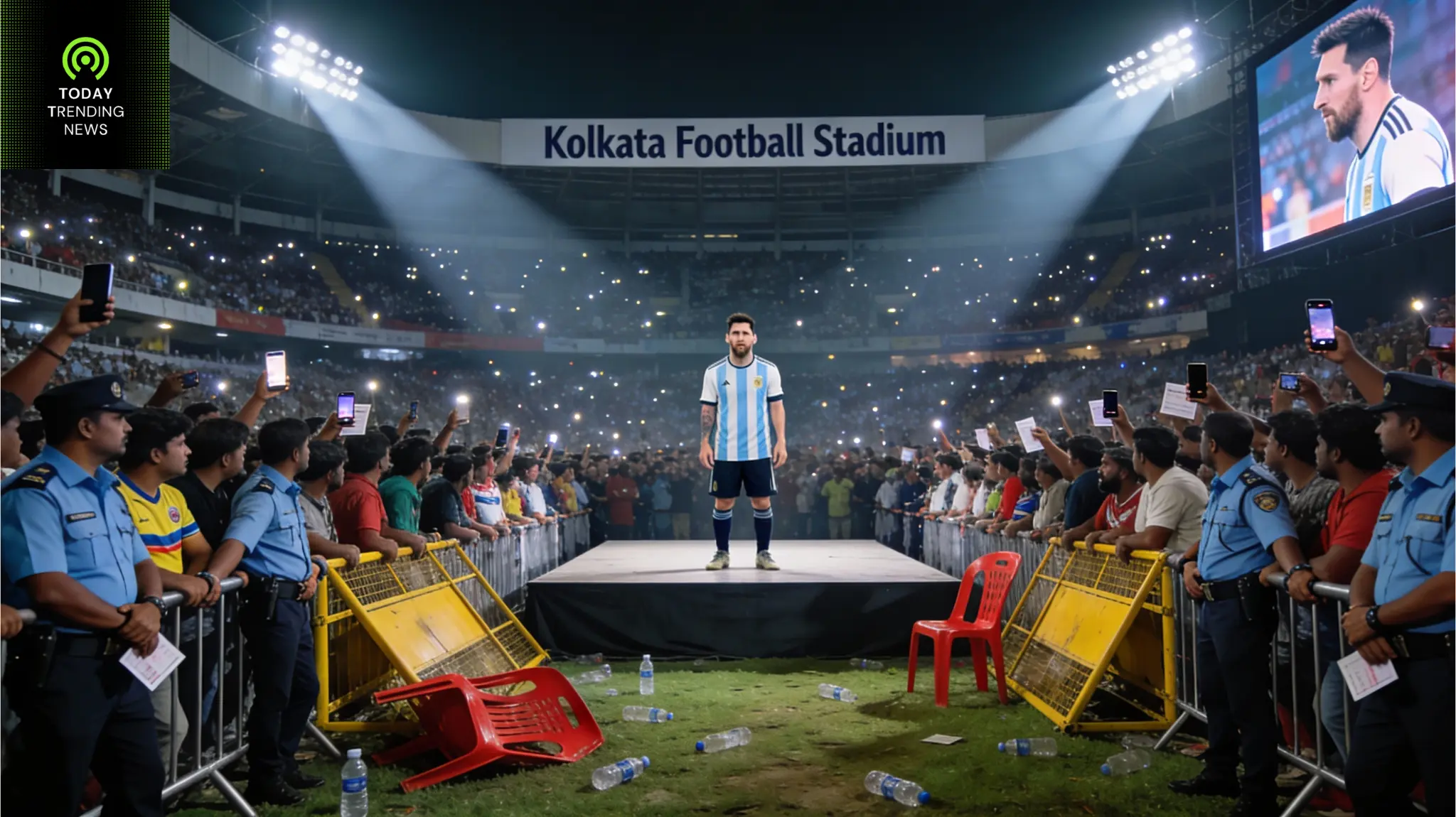 Messi Kolkata Event Chaos