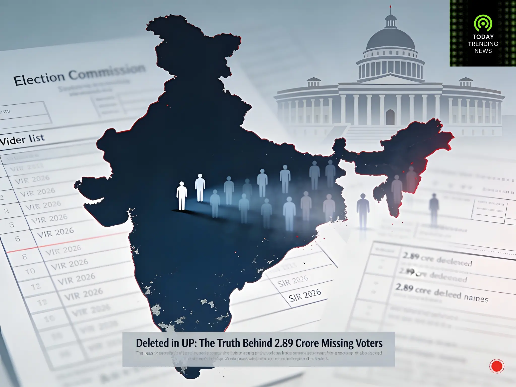 UP voter list 2.89 crore